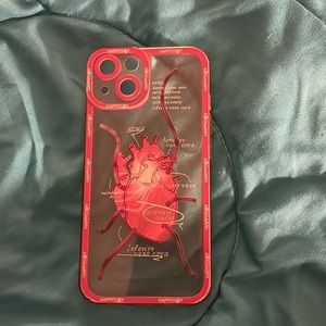 Heart Clear Case